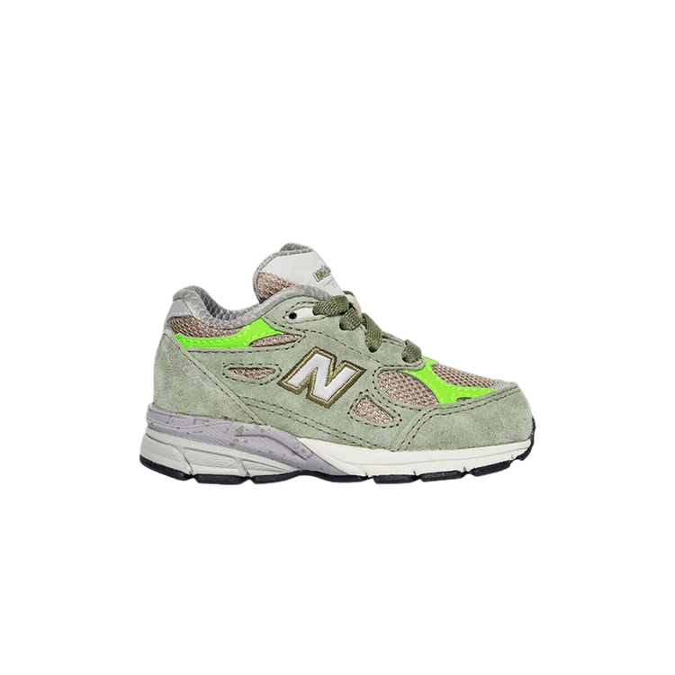 New Balance Patta x 990v3 Toddler 'Keep Your Family Close' — Olive