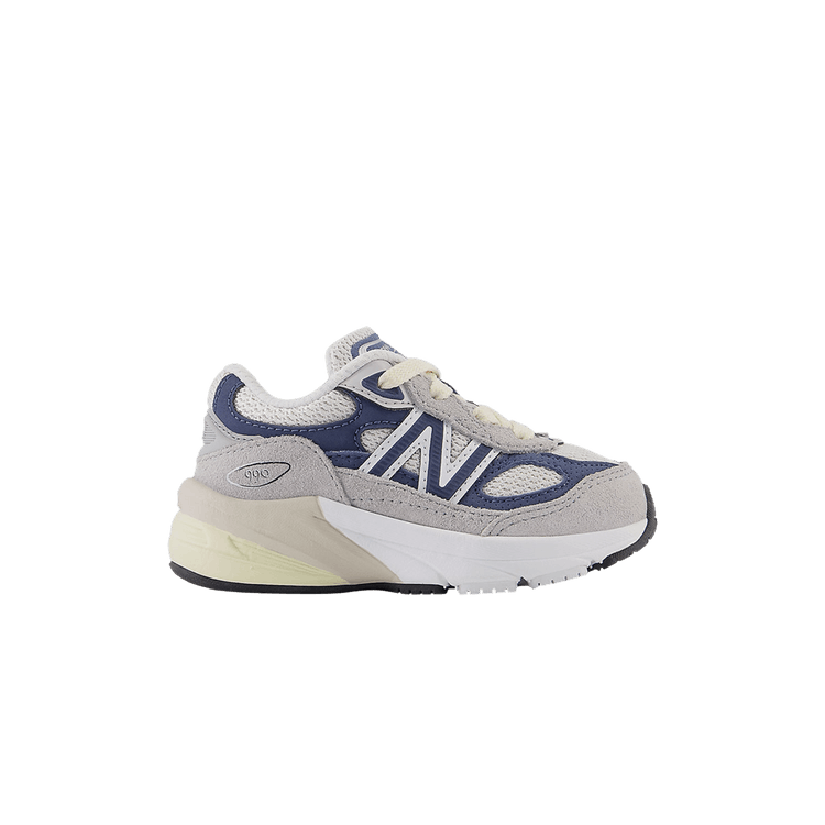 New Balance 990v6 Toddler X-Wide 'Grey Day 2023' — Marblehead/Vintage Indigo