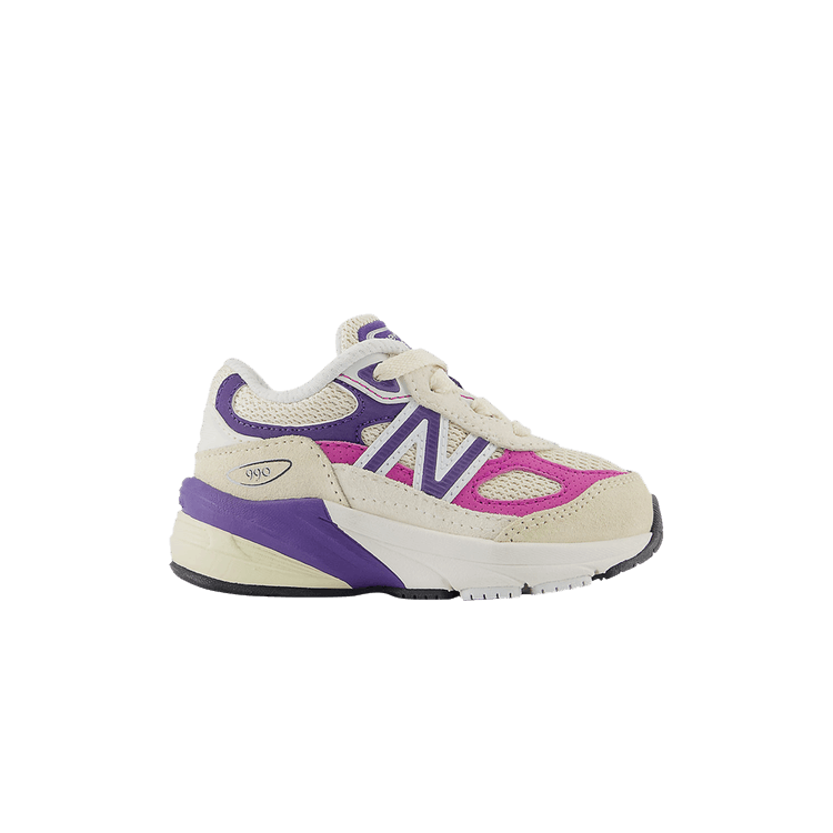 Teddy Santis x New Balance 990v6 Toddler Wide 'Macadamia Nut Magenta' — Macadamia Nut/Magenta Pop