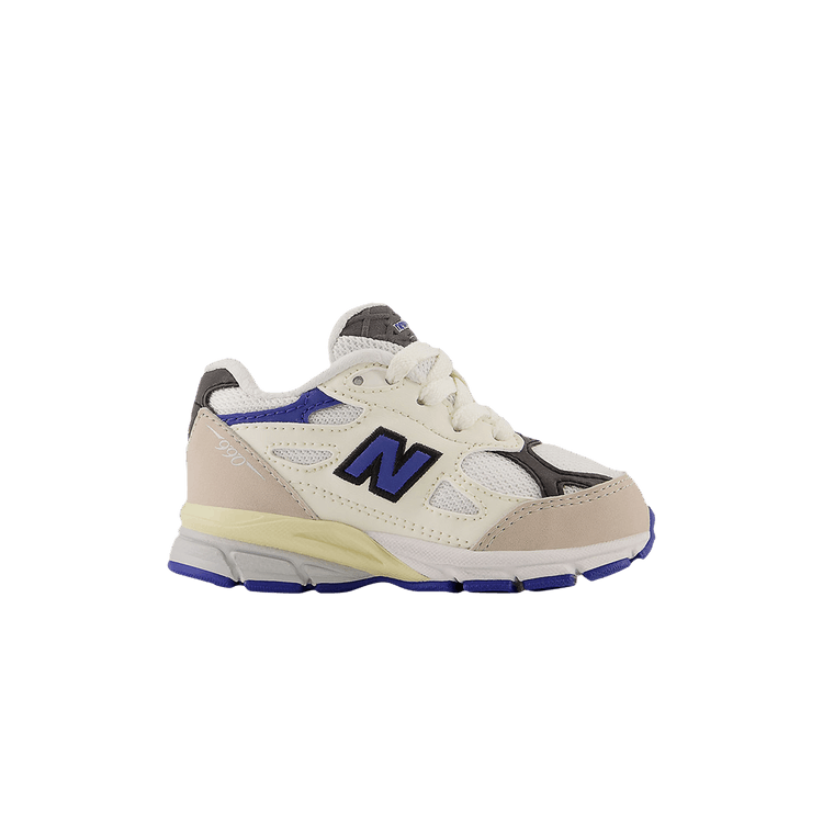 Teddy Santis x New Balance 990v3 Toddler Wide 'White Blue' — Moonbeam/Team Royal