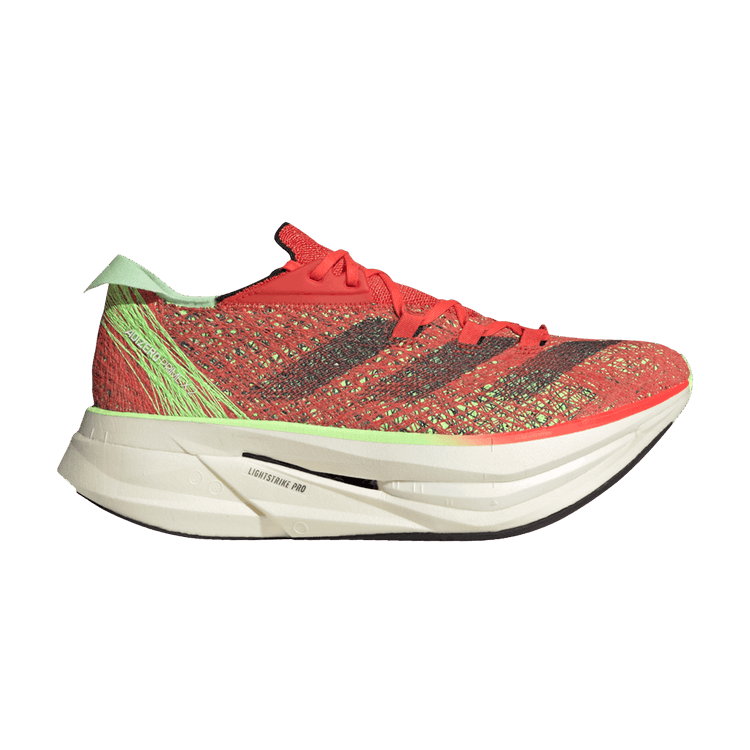 Adidas Adizero Prime X 2.0 Strung 'Ekiden Pack' — Bright Red/Aurora Metallic/Green Spark