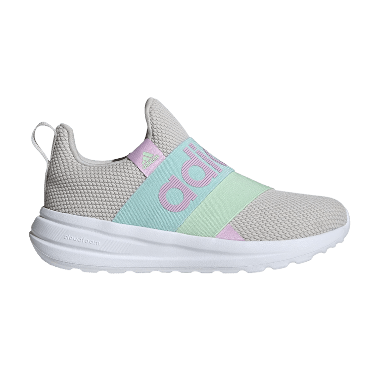 Adidas Lite Racer Adapt 6.0 J 'Grey Lilac Aqua' — Grey One/Bliss Lilac/Semi Flash Aqua