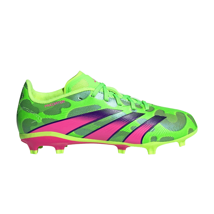 Adidas Predator League FG J 'Player Pack - Solar Green' — Team Solar Green/Team Shock Pink/Lucid Lemon