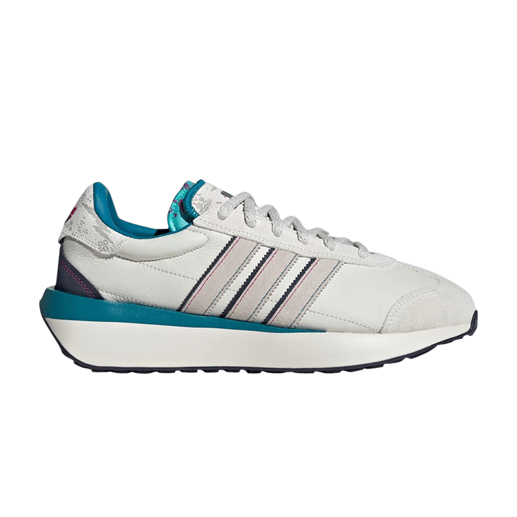 Fefei Ruan x adidas Country XLG 'Chinese New Year Pack' — Off White/Milky White/Teal