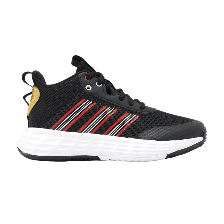 Adidas Own The Game 2.0 K 'Year of the Dragon' — Core Black/Better Scarlet/Gold Metallic
