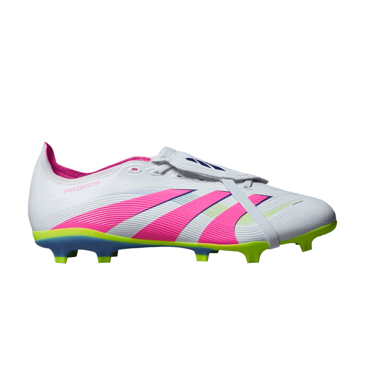 adidas Predator 24 League Foldover Tongue FG MG 'Celestial Victory Pack' — Cloud White/Lucid Pink/Lucid Lemon