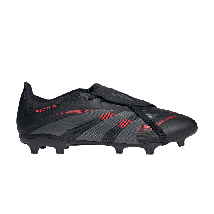 adidas Predator 24 League Foldover Tongue FG MG 'Stealth Victory Pack' — Core Black/Grey Four/Lucid Red
