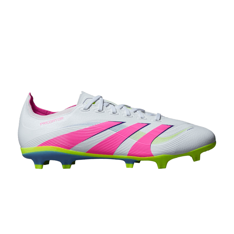 adidas Predator 24 League FG MG 'Celestial Victory Pack' — Cloud White/Lucid Pink/Lucid Lemon