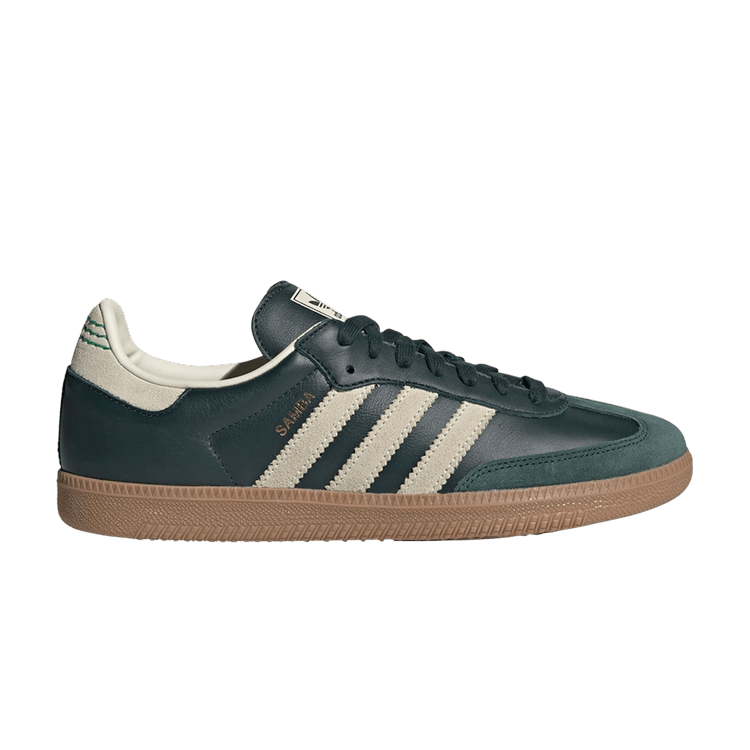 adidas Samba OG 'Shadow Green Cream White' — Shadow Green/Cream White/Gold Metallic