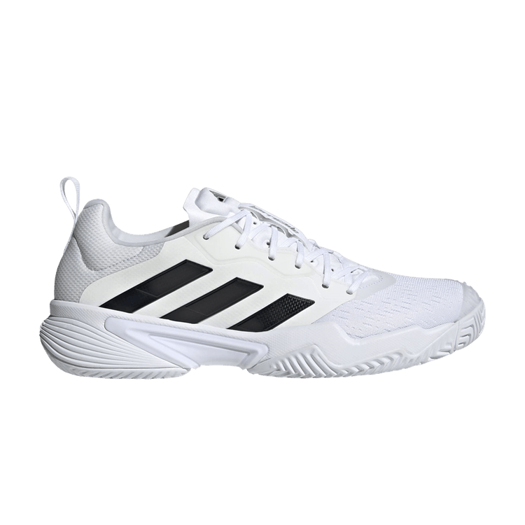 Adidas Barricade 'White Core Black' — Cloud White/Core Black/Matte Silver