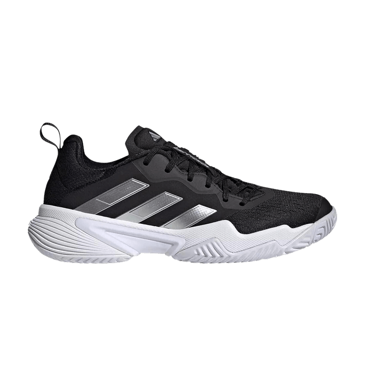 Adidas Wmns Barricade 'Black Silver Metallic' — Core Black/Silver Metallic/Cloud White