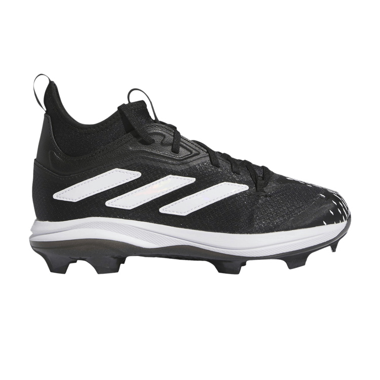 Adidas Adizero Afterburner 9 NWV TPU J 'Black White' — Core Black/Cloud White/Core Black