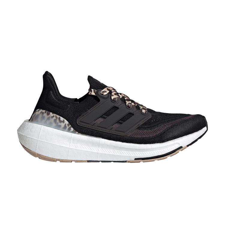 adidas Wmns UltraBoost Light 'Black Leopard' — Core Black/Core Black/Magic Beige