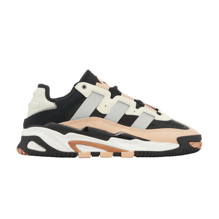 Adidas Wmns Niteball 'Cream Black' — Core Black/Footwear White/Halo Blue