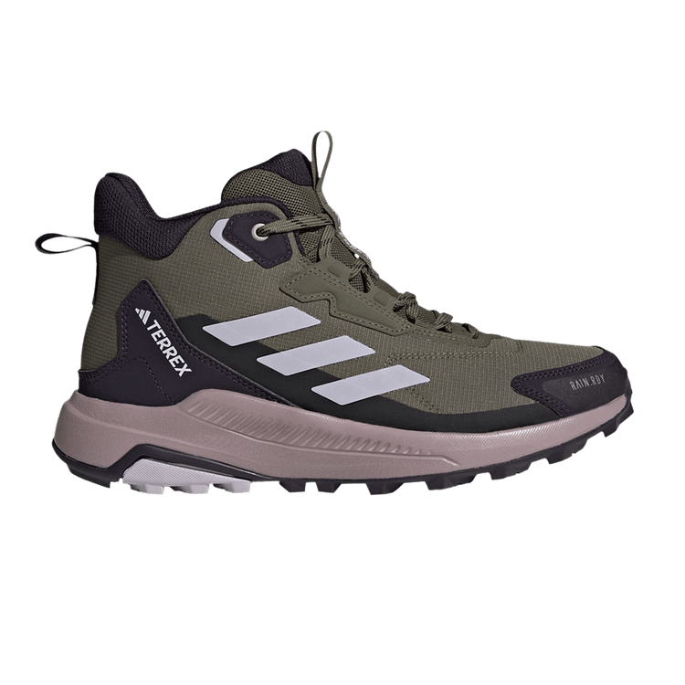 Adidas Wmns Terrex Anylander Mid Rain.RDY 'Olive Strata' — Olive Strata/Silver Dawn/Amber Tint