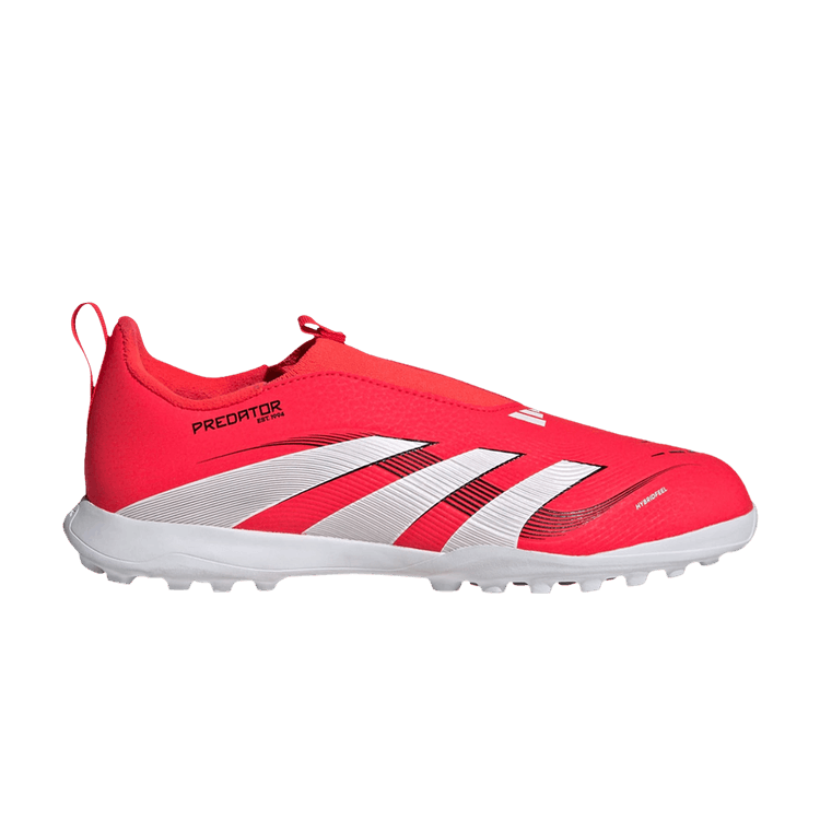 adidas Predator League Laceless TF K 'Pure Victory Pack' — Lucid Red/Cloud White/Core Black