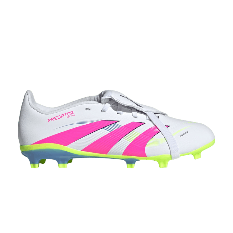 adidas Predator 24 League Foldover Tongue FG K 'Celestial Victory Pack' — Cloud White/Lucid Pink/Lucid Lemon