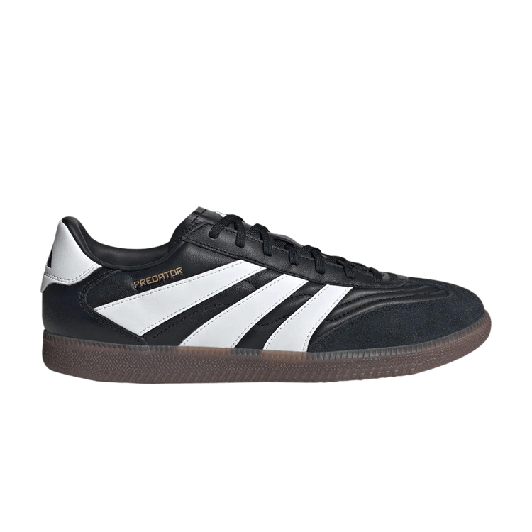 adidas Predator 24 League Low Freestyle 'Black White Gum' — Core Black/Cloud White/Gold Metallic