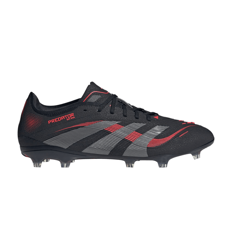 adidas Predator 24 Pro FG 'Stealth Victory Pack' — Core Black/Grey Four/Lucid Red