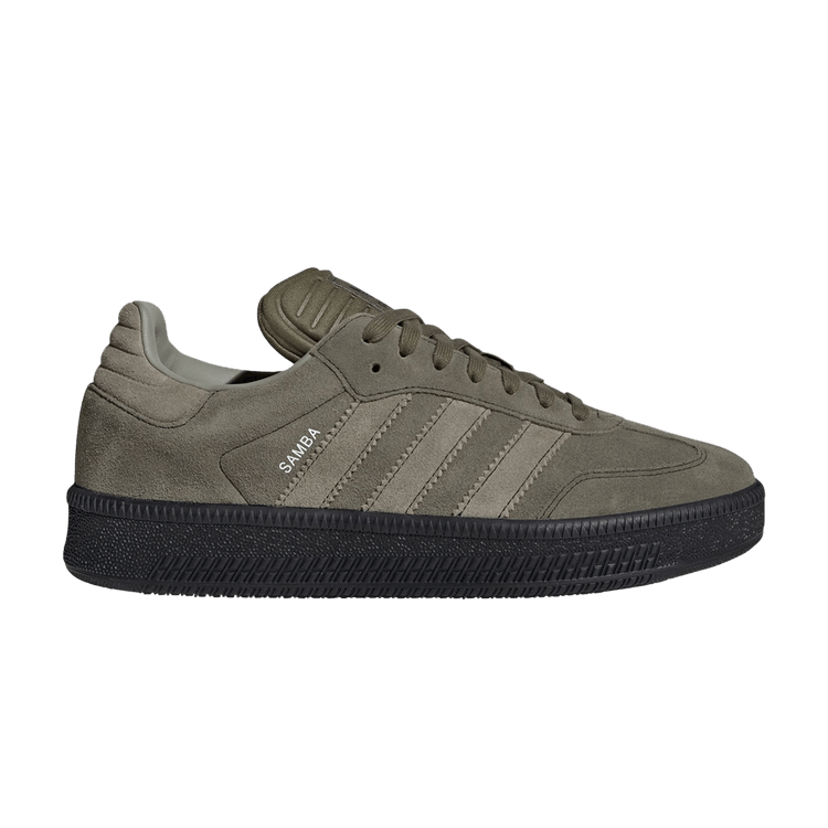 adidas Samba XLG 'Olive Strata Silver Pebble' — Olive Strata/Silver Pebble/Silver Pebble