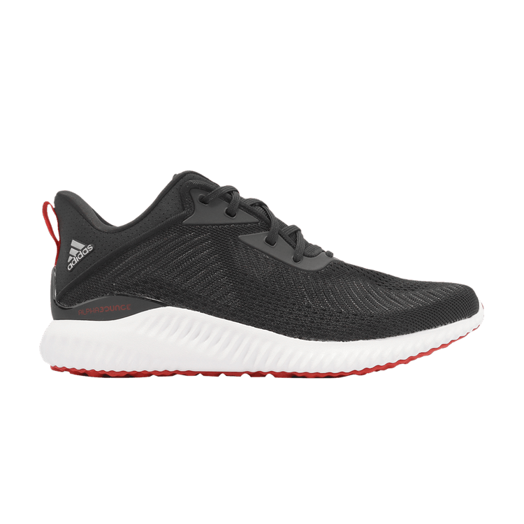 Adidas Alphabounce EK 'Chinese New Year' — Core Black/Iron Metallic/Scarlet