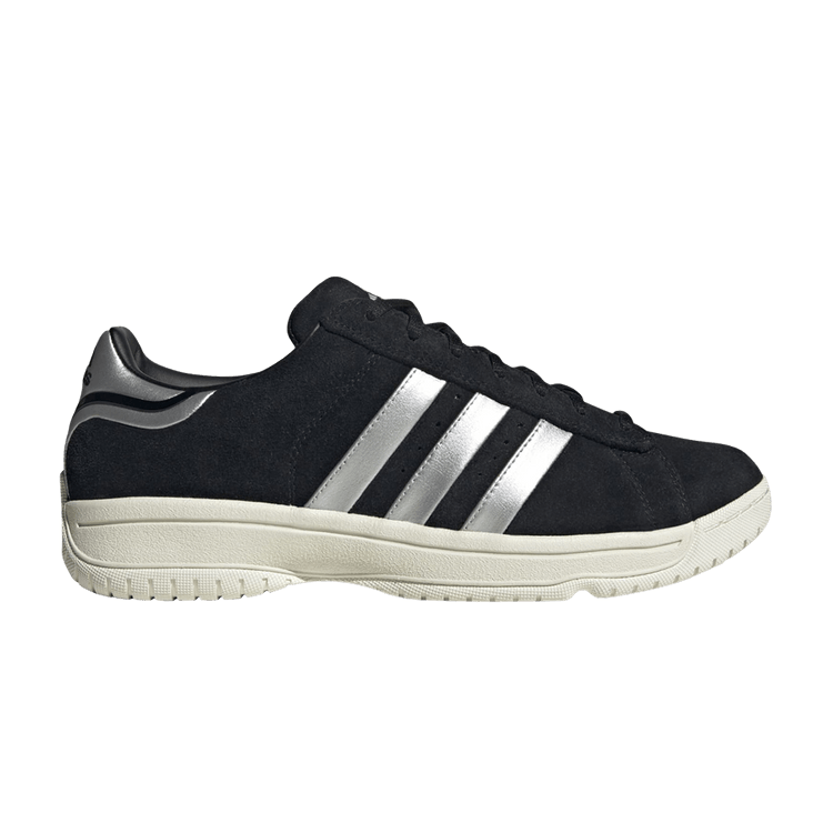 atmos x adidas Campus Supreme Sole 'Black Silver Metallic' — Core Black/Silver Metallic/Off White