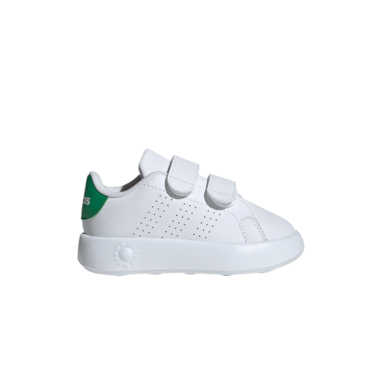 Adidas Advantage CF I 'White Green' — Cloud White/Cloud White/Green
