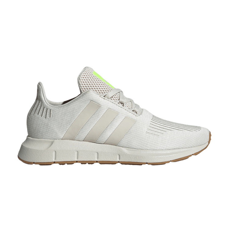 Adidas Swift Run 1.0 J 'Aluminium Lucid Lemon' — Aluminium/Aluminium/Lucid Lemon