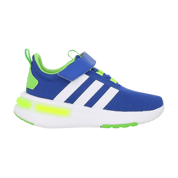 Adidas Racer TR23 EL K 'Royal Blue Lucid Lime' — Royal Blue/Cloud White/Lucid Lime