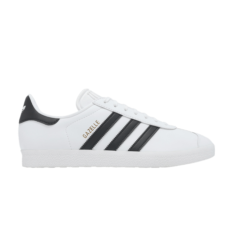 Adidas Gazelle 'White Black' — Cloud White/Core Black/Gold Metallic