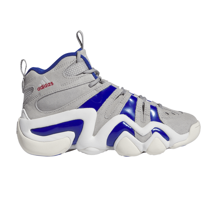 Adidas Crazy 8 J 'Dodgers' — Grey/Royal Blue/Footwear White