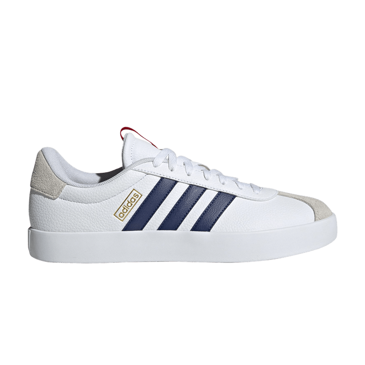 Adidas VL Court 3.0 'White Dark Blue' — Cloud White/Dark Blue/Better Scarlet