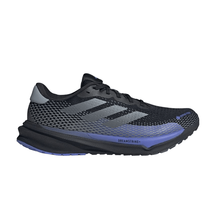 Adidas Supernova GORE-TEX 'Black Grey Cobalt Blue' — Core Black/Grey/Cobalt Blue