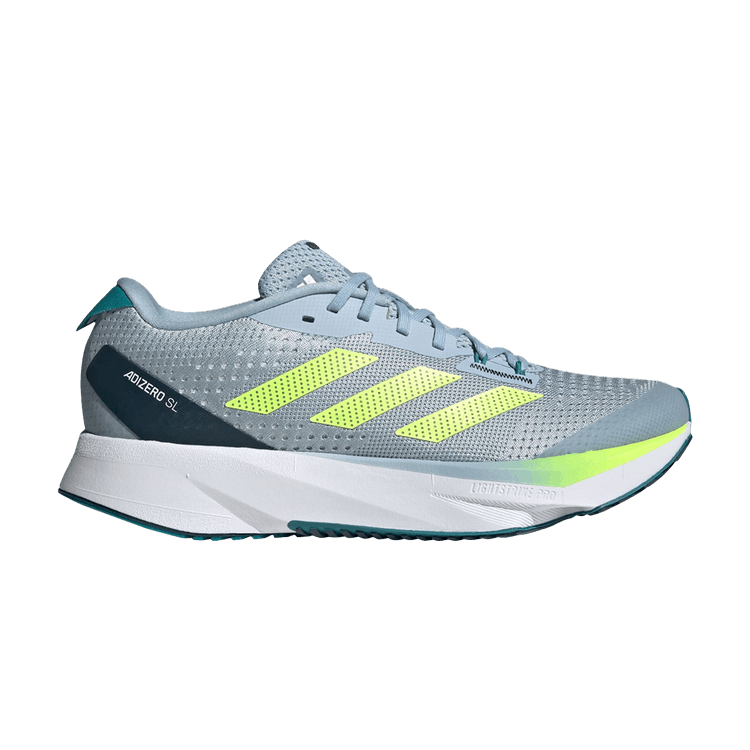Adidas Wmns Adizero SL 'Wonder Blue Lucid Lemon' — Wonder Blue/Lucid Lemon/Arctic Night