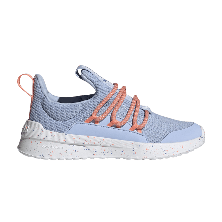 Adidas Lite Racer Adapt 5.0 J 'Blue Dawn Coral Fusion' — Blue Dawn/Coral Fusion/Blue Fusion Metallic