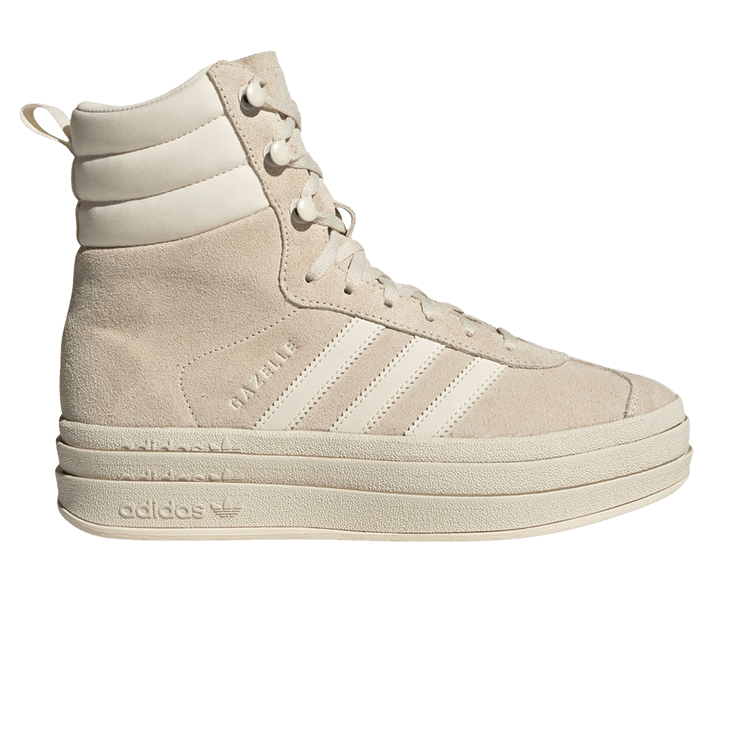 adidas Wmns Gazelle Boot 'Wonder White' — Wonder White/Wonder White/Wonder White