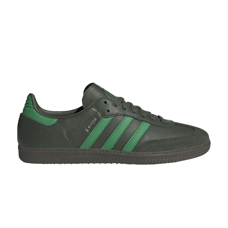 Celtic FC x adidas Samba 'Shadow Green' — Shadow Green/Green/Gum