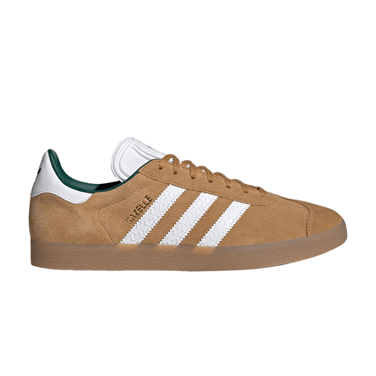 adidas Gazelle 'Mesa Gum' — Mesa/Cloud White/Collegiate Burgundy