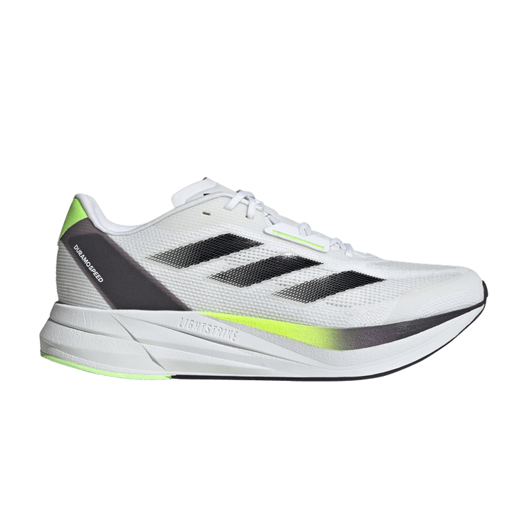 Adidas Duramo Speed 'White Aurora Black' — Cloud White/Core Black/Aurora Black