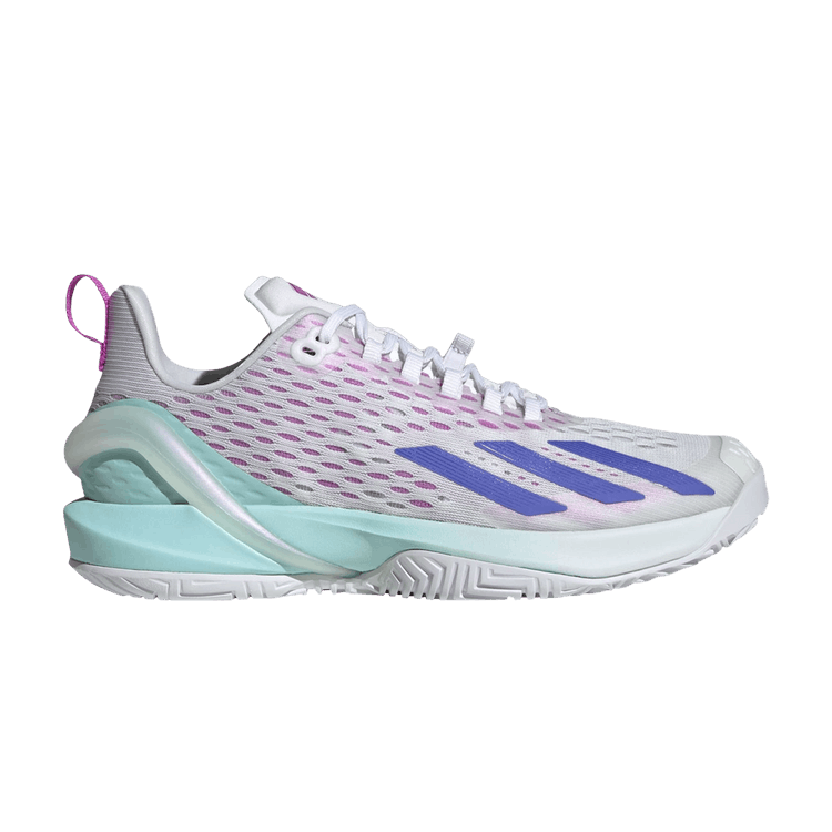 Adidas Wmns Adizero Cybersonic 'White Cobalt Flash Aqua' — Cloud White/Cobalt Blue/Semi Flash Aqua
