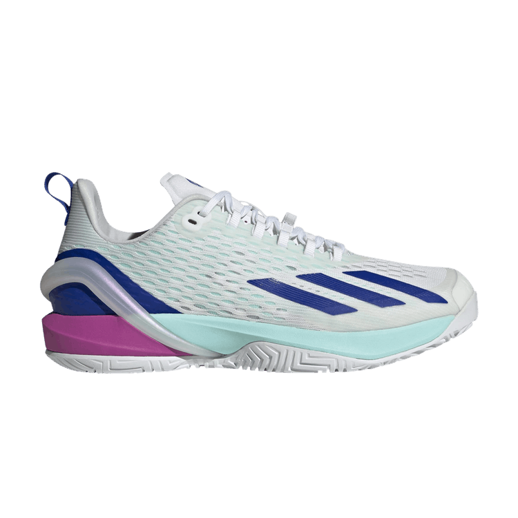 Adidas Adizero Cybersonic 'White Semi Flash Aqua' — Cloud White/Lucid Blue/Semi Flash Aqua