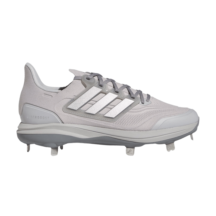 Adidas UltraBoost Light Cleat 'Grey Silver Metallic' — Grey Two/Silver Metallic/Grey Three