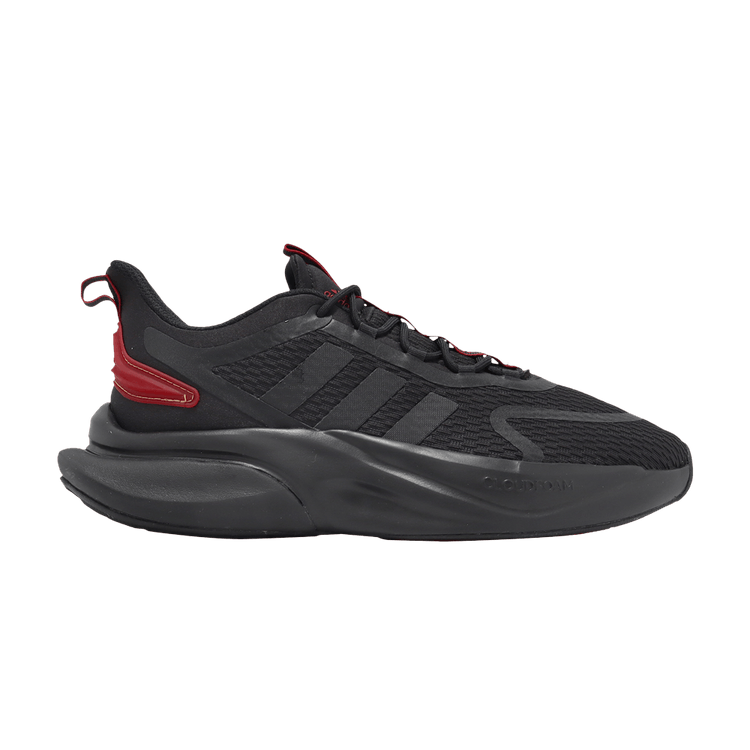 Adidas Alphabounce+ 'Black Red' — Core Black/Red/Core Black