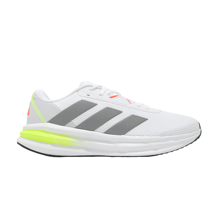 Adidas Galaxy 7 'White Iron Metallic Lucid Lemon' — Cloud White/Iron Metallic/Lucid Lemon