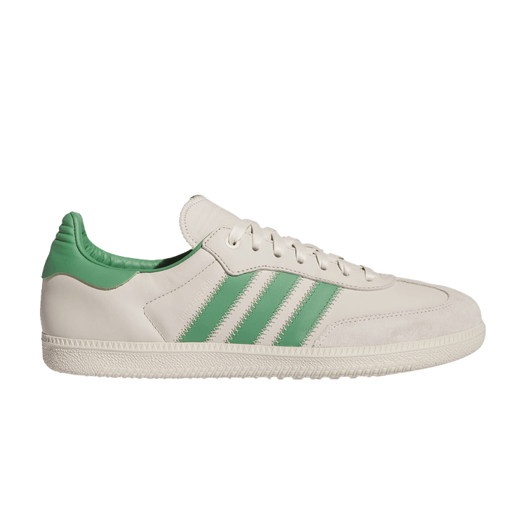 Pharrell x adidas Samba Human Race 'Aluminium Preloved Green' — Preloved Green/Aluminium/Aluminium
