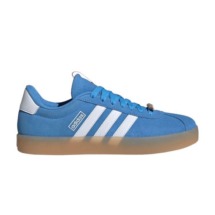 adidas Wmns VL Court 3.0 'Blue Burst Gum' — Blue Burst/Cloud White/Pink Fusion