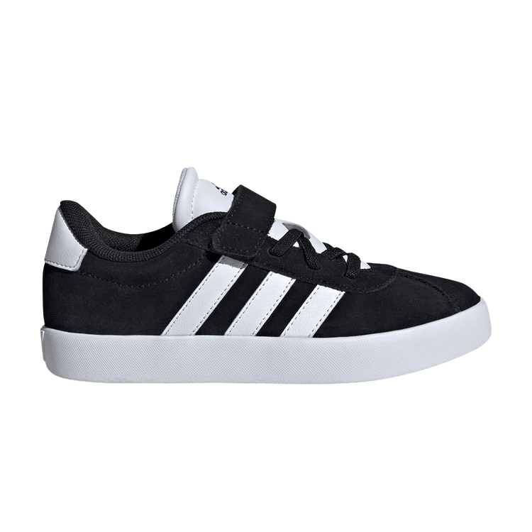 Adidas VL Court 3.0 J 'Black White' — Core Black/Cloud White/Core Black