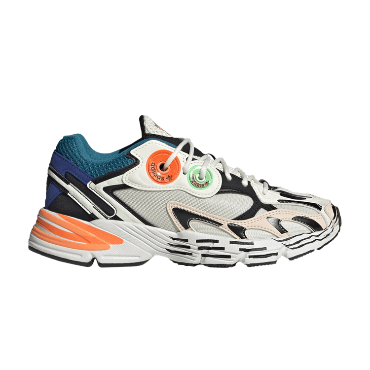 Adidas Wmns Astir 'Off White Orange Teal' — Off White/Core Black/Grey Six
