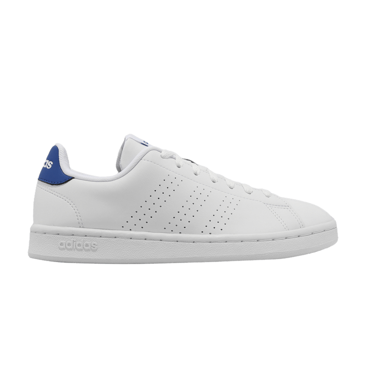 Adidas Advantage 'White Blue' — Cloud White/Cloud White/Royal Blue