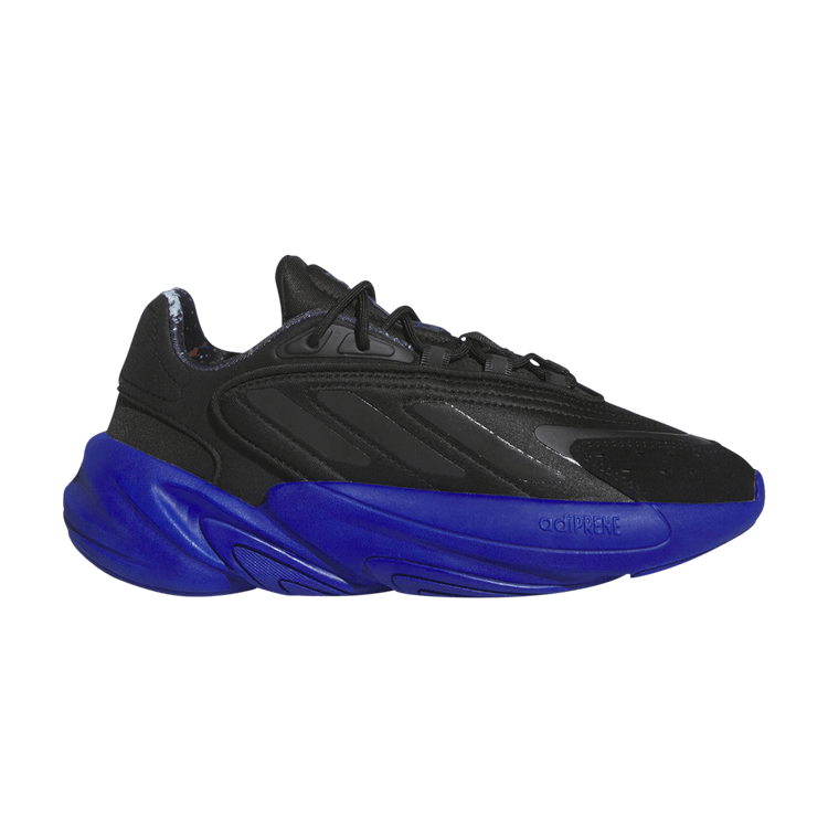 Adidas Ozelia J 'Black Semi Lucid Blue' — Core Black/Core Black/Semi Lucid Blue